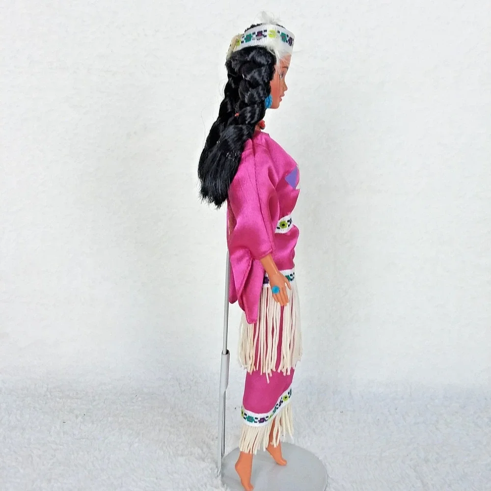 Third Edition Native American Barbie 12699 Dolls of the World 1994‎